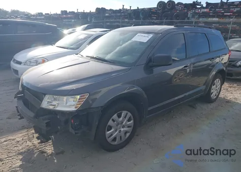 2016 Dodge Journey Se from USA, damaged, VIN 3C4PDCAB5GT231557